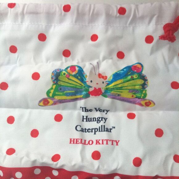 hello kitty and the very hungry caterpillar drawstring pouch - Picture 9 of 10